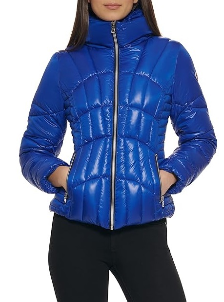 GUESS Women's Quilted Puffer