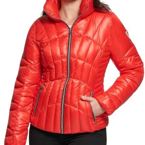 GUESS Women's Quilted Puffer