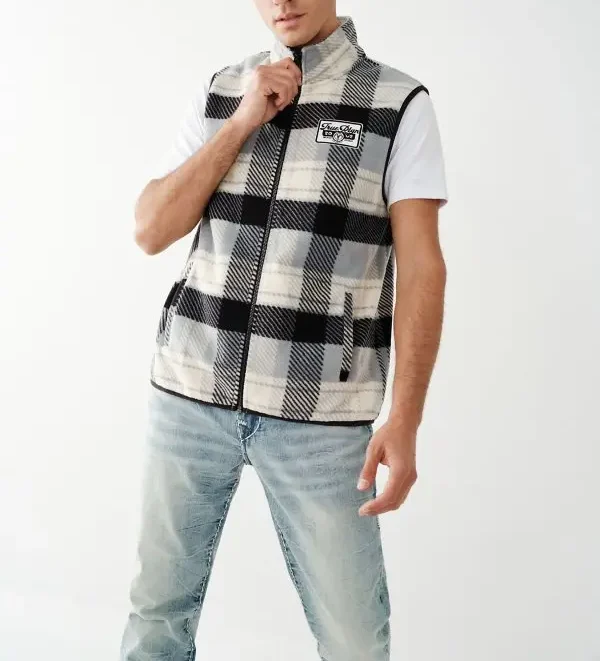 TRUE RELIGION POLAR FLEECE VEST