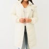 True Religion PFUR TRIM HOODED LONGLINE PUFFER JACKET - Image 2