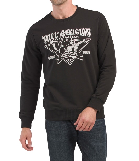 TRUE RELIGION Rocking Buddha Sweatshirt