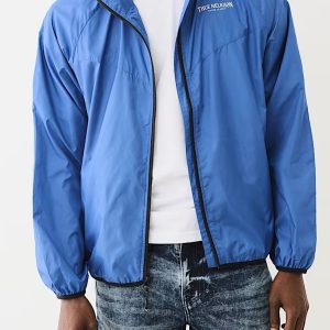 True Religion PACKABLE LIGHTWEIGHT HOODED WINDBREAKER