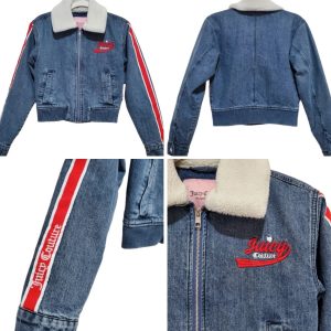 Juicy Couture Fur Collar denim Jacket