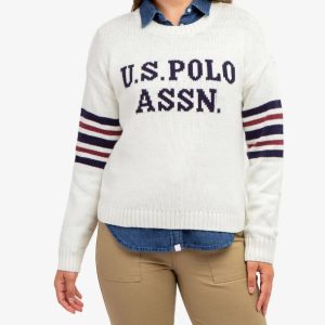 US POLO Assn CREW NECK VARSITY SWEATER