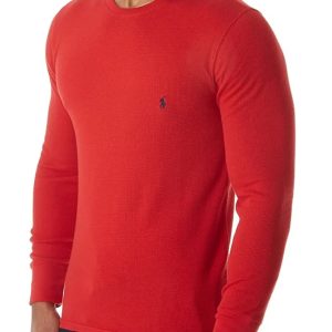 Polo Ralph Lauren Men's Waffle Knit Crew Neck Shirt