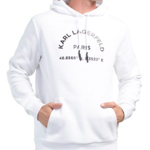 KARL LAGERFELD PARIS Men's Hoodie Sweatshirt