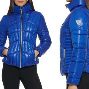 GUESS Women's Quilted Puffer
