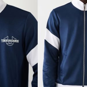 True Religion COLOR BLOCK LOGO TRACK JACKET