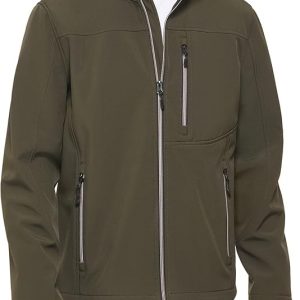 GUESS Men's Softshell Pocket Jacket