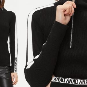 DKNY Women's 1/4 Zip Sweatshirt