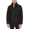 GUESS Men's Water-Repellent Jacket with Zip-Out Quilted Puffer Bib - Image 7