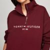 Tommy Hilfiger Half-Zip Embroidered Logo Sweatshirt - Image 3