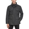 GUESS Men's Water-Repellent Jacket with Zip-Out Quilted Puffer Bib - Image 2