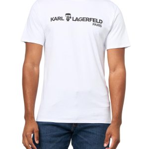 KARL LAGERFELD PARIS Kalr Logo With Small Character T Shirt